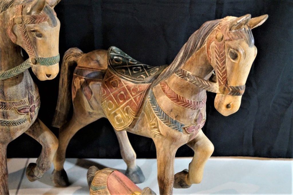 Scultura in Legno Cavallo G.