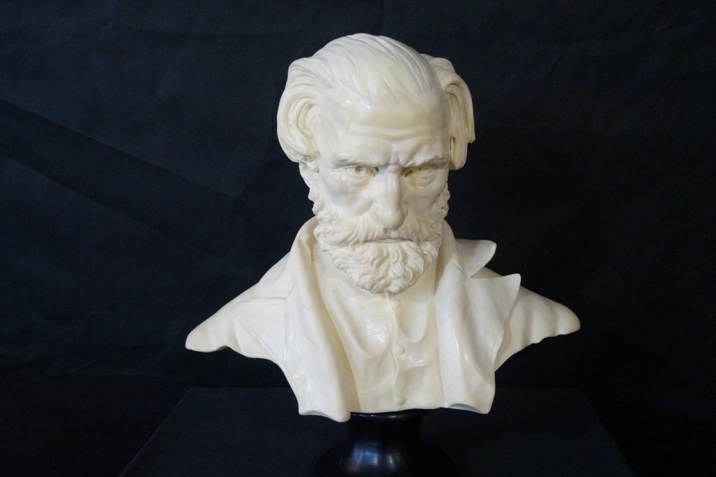 Mezzo Busto di Giuseppe Verdi